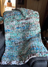 Tie-Dye Sea Foam Cozy Blanket