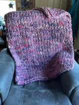 Tie Dye Mixed Berry Cozy Blanket