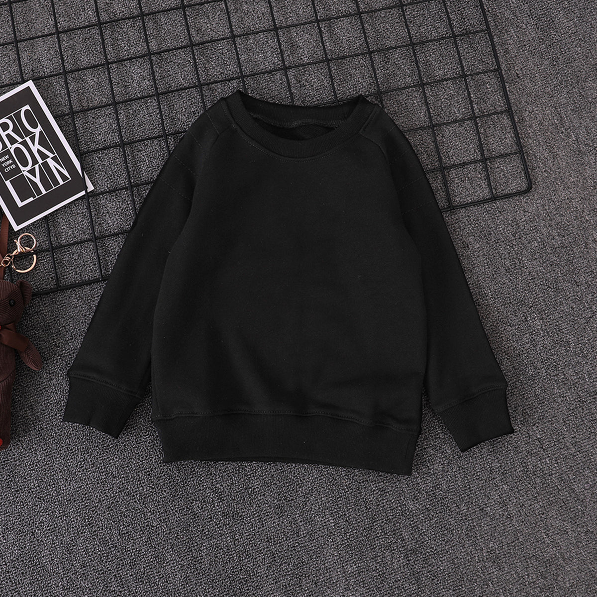 Sweater Boys Spring And Autumn Pure Cotton Children's Bottoming Shirt girls Fashion Tops Big Kids Pullovers