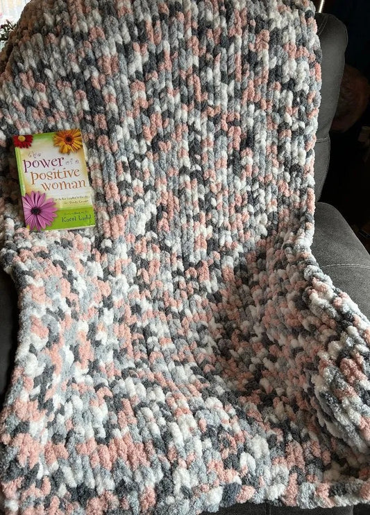 Peach Paradise Cozy Blanket