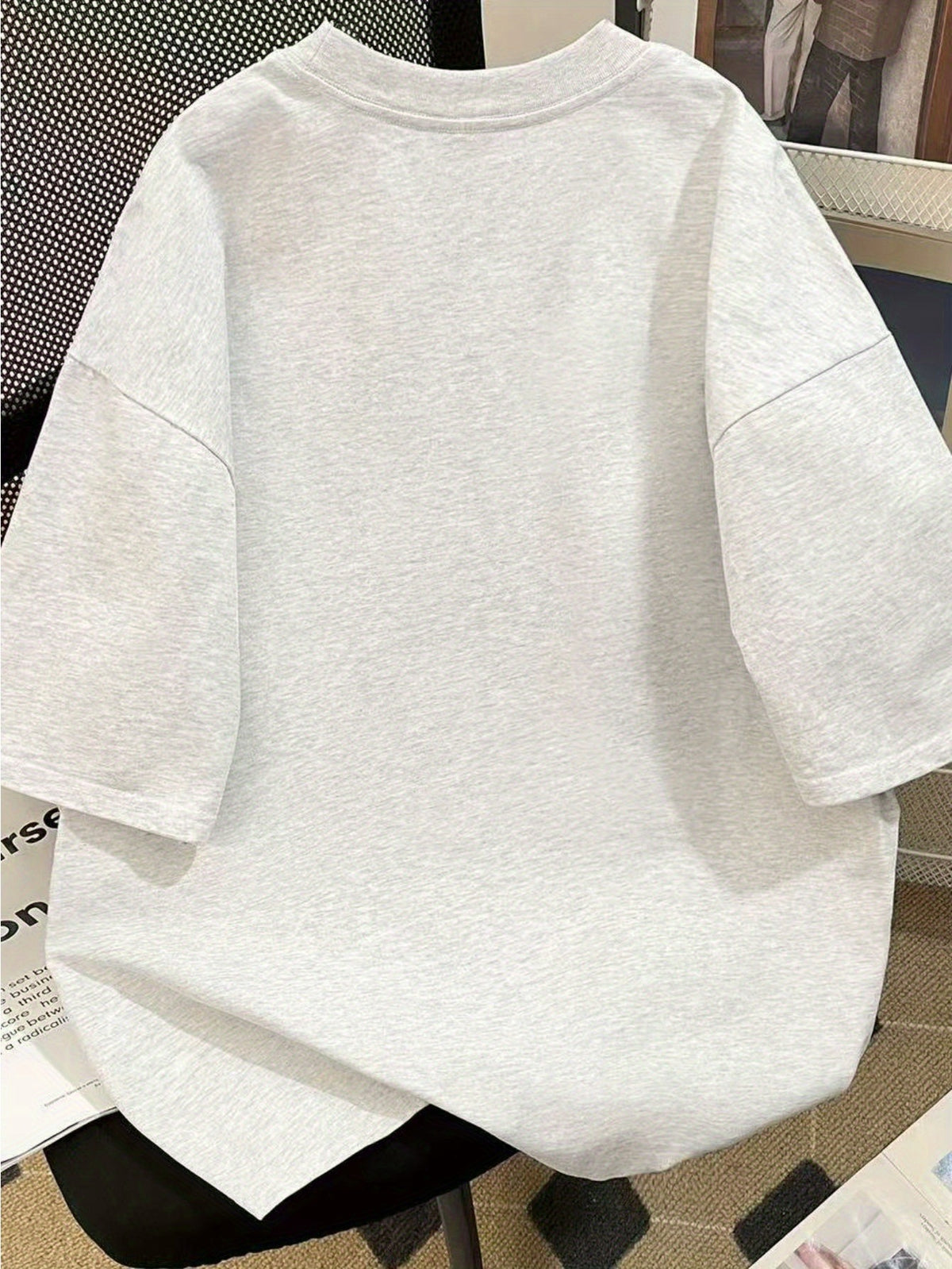 Womens Slimming Printed Three-Quarter Sleeve Top
